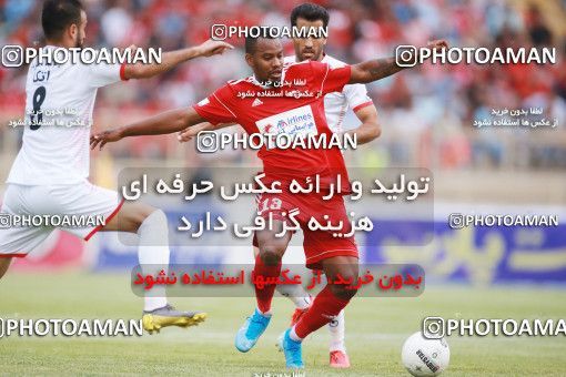 1436140, Tehran,Shahr Qods, , Iran Football Pro League، Persian Gulf Cup، Week 2، First Leg، Tractor Sazi 1 v 0 Persepolis on 2019/08/30 at Yadegar-e Emam Stadium