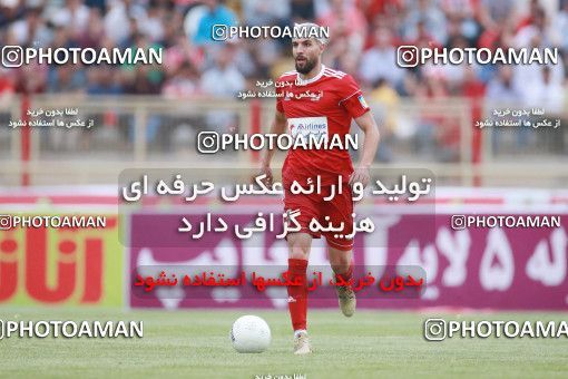 1436207, Tehran,Shahr Qods, , Iran Football Pro League، Persian Gulf Cup، Week 2، First Leg، Tractor Sazi 1 v 0 Persepolis on 2019/08/30 at Yadegar-e Emam Stadium