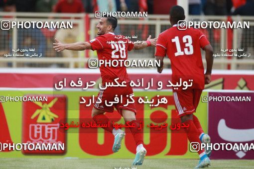 1436274, Tehran,Shahr Qods, , Iran Football Pro League، Persian Gulf Cup، Week 2، First Leg، Tractor Sazi 1 v 0 Persepolis on 2019/08/30 at Yadegar-e Emam Stadium