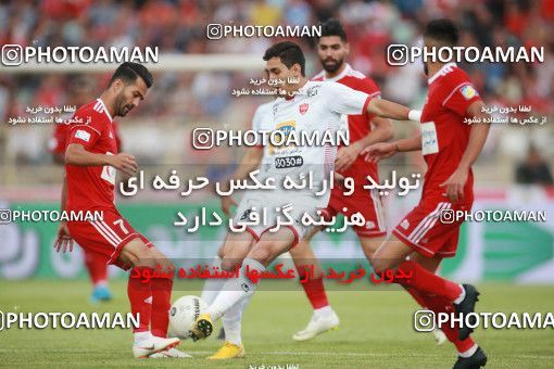1436336, Tehran,Shahr Qods, , Iran Football Pro League، Persian Gulf Cup، Week 2، First Leg، Tractor Sazi 1 v 0 Persepolis on 2019/08/30 at Yadegar-e Emam Stadium