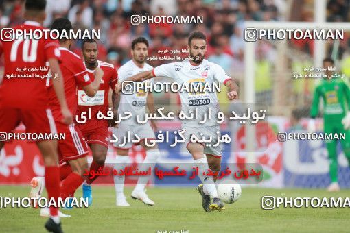 1436361, Tehran,Shahr Qods, , Iran Football Pro League، Persian Gulf Cup، Week 2، First Leg، Tractor Sazi 1 v 0 Persepolis on 2019/08/30 at Yadegar-e Emam Stadium