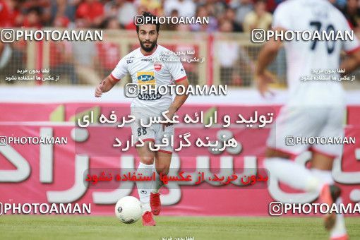 1436364, Tehran,Shahr Qods, , Iran Football Pro League، Persian Gulf Cup، Week 2، First Leg، Tractor Sazi 1 v 0 Persepolis on 2019/08/30 at Yadegar-e Emam Stadium