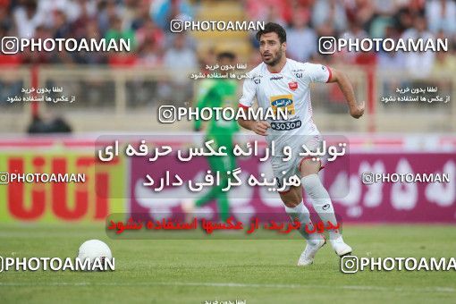 1436405, Tehran,Shahr Qods, , Iran Football Pro League، Persian Gulf Cup، Week 2، First Leg، Tractor Sazi 1 v 0 Persepolis on 2019/08/30 at Yadegar-e Emam Stadium