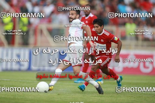 1436303, Tehran,Shahr Qods, , Iran Football Pro League، Persian Gulf Cup، Week 2، First Leg، Tractor Sazi 1 v 0 Persepolis on 2019/08/30 at Yadegar-e Emam Stadium