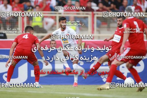 1436350, Tehran,Shahr Qods, , Iran Football Pro League، Persian Gulf Cup، Week 2، First Leg، Tractor Sazi 1 v 0 Persepolis on 2019/08/30 at Yadegar-e Emam Stadium