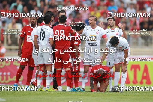 1436411, Tehran,Shahr Qods, , Iran Football Pro League، Persian Gulf Cup، Week 2، First Leg، Tractor Sazi 1 v 0 Persepolis on 2019/08/30 at Yadegar-e Emam Stadium