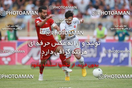 1436290, Tehran,Shahr Qods, , Iran Football Pro League، Persian Gulf Cup، Week 2، First Leg، Tractor Sazi 1 v 0 Persepolis on 2019/08/30 at Yadegar-e Emam Stadium