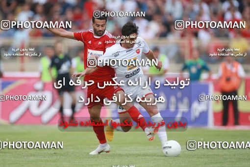 1436297, Tehran,Shahr Qods, , Iran Football Pro League، Persian Gulf Cup، Week 2، First Leg، Tractor Sazi 1 v 0 Persepolis on 2019/08/30 at Yadegar-e Emam Stadium
