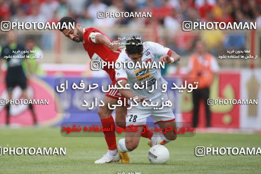1436337, Tehran,Shahr Qods, , Iran Football Pro League، Persian Gulf Cup، Week 2، First Leg، Tractor Sazi 1 v 0 Persepolis on 2019/08/30 at Yadegar-e Emam Stadium