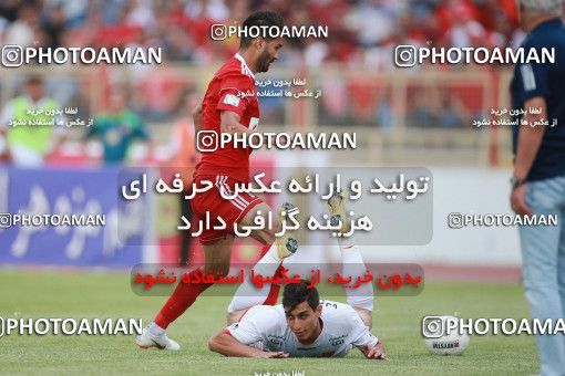 1436347, Tehran,Shahr Qods, , Iran Football Pro League، Persian Gulf Cup، Week 2، First Leg، Tractor Sazi 1 v 0 Persepolis on 2019/08/30 at Yadegar-e Emam Stadium