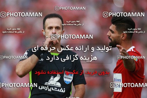 1436404, Tehran,Shahr Qods, , Iran Football Pro League، Persian Gulf Cup، Week 2، First Leg، Tractor Sazi 1 v 0 Persepolis on 2019/08/30 at Yadegar-e Emam Stadium
