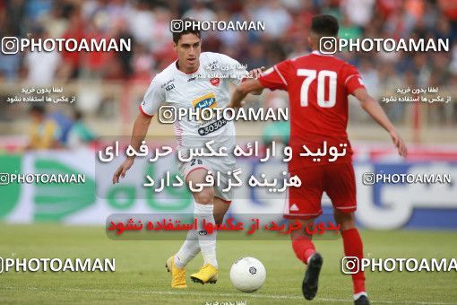 1436462, Tehran,Shahr Qods, , Iran Football Pro League، Persian Gulf Cup، Week 2، First Leg، Tractor Sazi 1 v 0 Persepolis on 2019/08/30 at Yadegar-e Emam Stadium