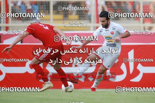 1436354, Tehran,Shahr Qods, , Iran Football Pro League، Persian Gulf Cup، Week 2، First Leg، Tractor Sazi 1 v 0 Persepolis on 2019/08/30 at Yadegar-e Emam Stadium