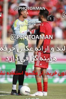 1435889, Tehran,Shahr Qods, , Iran Football Pro League، Persian Gulf Cup، Week 2، First Leg، Tractor Sazi 1 v 0 Persepolis on 2019/08/30 at Yadegar-e Emam Stadium