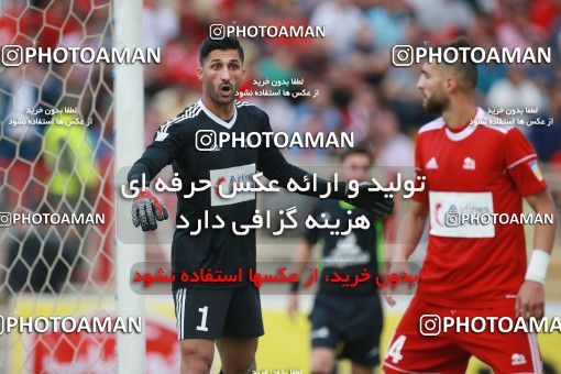 1436431, Tehran,Shahr Qods, , Iran Football Pro League، Persian Gulf Cup، Week 2، First Leg، Tractor Sazi 1 v 0 Persepolis on 2019/08/30 at Yadegar-e Emam Stadium