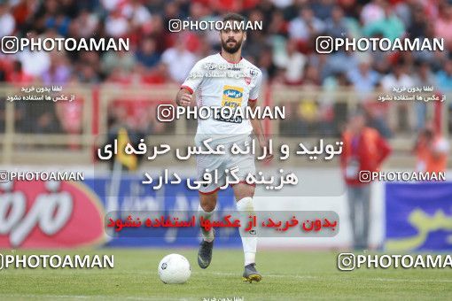 1436520, Tehran,Shahr Qods, , Iran Football Pro League، Persian Gulf Cup، Week 2، First Leg، Tractor Sazi 1 v 0 Persepolis on 2019/08/30 at Yadegar-e Emam Stadium