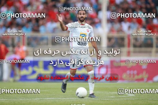 1436502, Tehran,Shahr Qods, , Iran Football Pro League، Persian Gulf Cup، Week 2، First Leg، Tractor Sazi 1 v 0 Persepolis on 2019/08/30 at Yadegar-e Emam Stadium