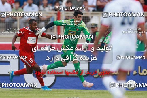 1436661, Tehran,Shahr Qods, , Iran Football Pro League، Persian Gulf Cup، Week 2، First Leg، Tractor Sazi 1 v 0 Persepolis on 2019/08/30 at Yadegar-e Emam Stadium