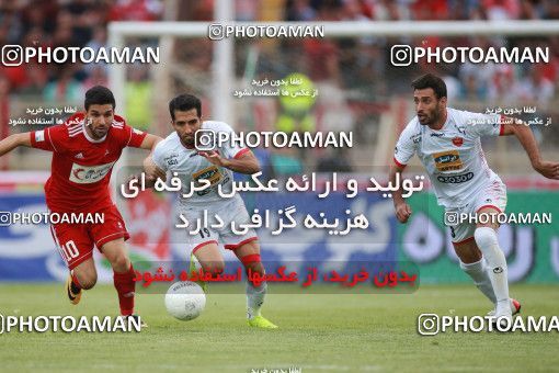 1436619, Tehran,Shahr Qods, , Iran Football Pro League، Persian Gulf Cup، Week 2، First Leg، Tractor Sazi 1 v 0 Persepolis on 2019/08/30 at Yadegar-e Emam Stadium
