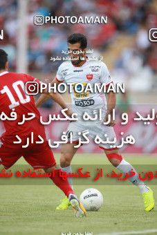 1436559, Tehran,Shahr Qods, , Iran Football Pro League، Persian Gulf Cup، Week 2، First Leg، Tractor Sazi 1 v 0 Persepolis on 2019/08/30 at Yadegar-e Emam Stadium