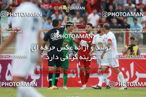 1436650, Tehran,Shahr Qods, , Iran Football Pro League، Persian Gulf Cup، Week 2، First Leg، Tractor Sazi 1 v 0 Persepolis on 2019/08/30 at Yadegar-e Emam Stadium
