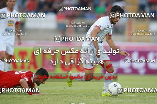 1436622, Tehran,Shahr Qods, , Iran Football Pro League، Persian Gulf Cup، Week 2، First Leg، Tractor Sazi 1 v 0 Persepolis on 2019/08/30 at Yadegar-e Emam Stadium