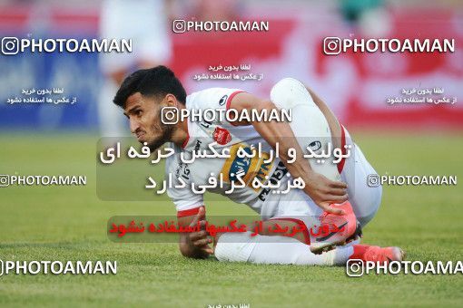 1436584, Tehran,Shahr Qods, , Iran Football Pro League، Persian Gulf Cup، Week 2، First Leg، Tractor Sazi 1 v 0 Persepolis on 2019/08/30 at Yadegar-e Emam Stadium