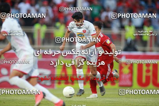 1436660, Tehran,Shahr Qods, , Iran Football Pro League، Persian Gulf Cup، Week 2، First Leg، Tractor Sazi 1 v 0 Persepolis on 2019/08/30 at Yadegar-e Emam Stadium