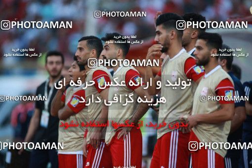 1436479, Tehran,Shahr Qods, , Iran Football Pro League، Persian Gulf Cup، Week 2، First Leg، Tractor Sazi 1 v 0 Persepolis on 2019/08/30 at Yadegar-e Emam Stadium