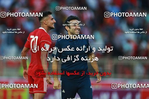 1436574, Tehran,Shahr Qods, , Iran Football Pro League، Persian Gulf Cup، Week 2، First Leg، Tractor Sazi 1 v 0 Persepolis on 2019/08/30 at Yadegar-e Emam Stadium