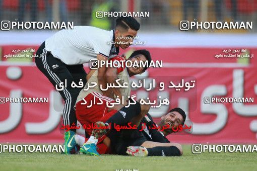 1436562, Tehran,Shahr Qods, , Iran Football Pro League، Persian Gulf Cup، Week 2، First Leg، Tractor Sazi 1 v 0 Persepolis on 2019/08/30 at Yadegar-e Emam Stadium
