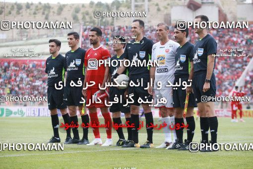 1436003, Tehran,Shahr Qods, , Iran Football Pro League، Persian Gulf Cup، Week 2، First Leg، Tractor Sazi 1 v 0 Persepolis on 2019/08/30 at Yadegar-e Emam Stadium