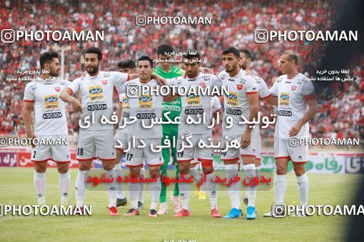1436001, Tehran,Shahr Qods, , Iran Football Pro League، Persian Gulf Cup، Week 2، First Leg، Tractor Sazi 1 v 0 Persepolis on 2019/08/30 at Yadegar-e Emam Stadium