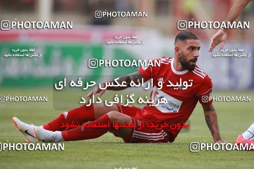 1436059, Tehran,Shahr Qods, , Iran Football Pro League، Persian Gulf Cup، Week 2، First Leg، Tractor Sazi 1 v 0 Persepolis on 2019/08/30 at Yadegar-e Emam Stadium