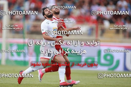 1436090, Tehran,Shahr Qods, , Iran Football Pro League، Persian Gulf Cup، Week 2، First Leg، Tractor Sazi 1 v 0 Persepolis on 2019/08/30 at Yadegar-e Emam Stadium