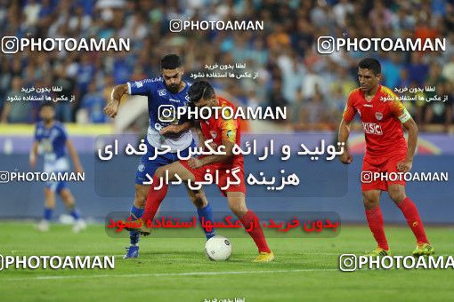 1535409, Tehran, , Iran Football Pro League، Persian Gulf Cup، Week 2، First Leg، Esteghlal 1 v 1 Foulad Khouzestan on 2019/08/29 at Azadi Stadium