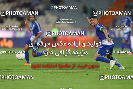 1535418, Tehran, , Iran Football Pro League، Persian Gulf Cup، Week 2، First Leg، Esteghlal 1 v 1 Foulad Khouzestan on 2019/08/29 at Azadi Stadium