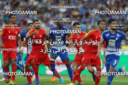 1535463, Tehran, , Iran Football Pro League، Persian Gulf Cup، Week 2، First Leg، Esteghlal 1 v 1 Foulad Khouzestan on 2019/08/29 at Azadi Stadium