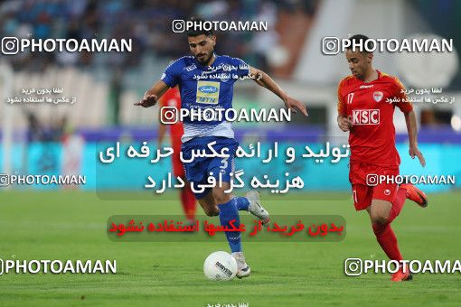 1535440, Tehran, , Iran Football Pro League، Persian Gulf Cup، Week 2، First Leg، Esteghlal 1 v 1 Foulad Khouzestan on 2019/08/29 at Azadi Stadium