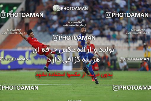 1535437, Tehran, , Iran Football Pro League، Persian Gulf Cup، Week 2، First Leg، Esteghlal 1 v 1 Foulad Khouzestan on 2019/08/29 at Azadi Stadium