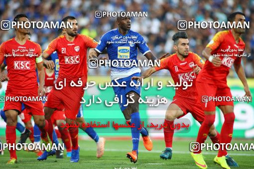 1524042, Iran Football Pro League، Persian Gulf Cup، Week 2، First Leg، 2019/08/29، Tehran، Azadi Stadium، Esteghlal 1 - ۱ Foulad Khouzestan