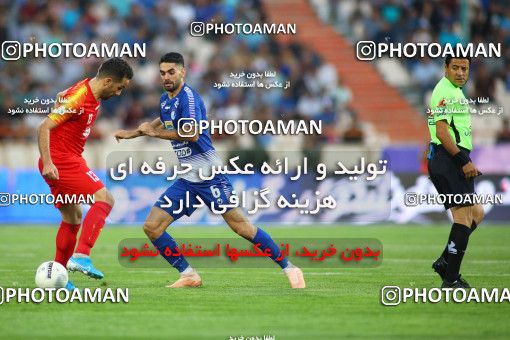1524124, Tehran, , Iran Football Pro League، Persian Gulf Cup، Week 2، First Leg، Esteghlal 1 v 1 Foulad Khouzestan on 2019/08/29 at Azadi Stadium