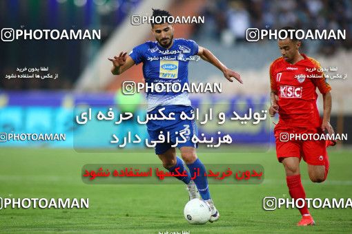 1524195, Tehran, , Iran Football Pro League، Persian Gulf Cup، Week 2، First Leg، Esteghlal 1 v 1 Foulad Khouzestan on 2019/08/29 at Azadi Stadium