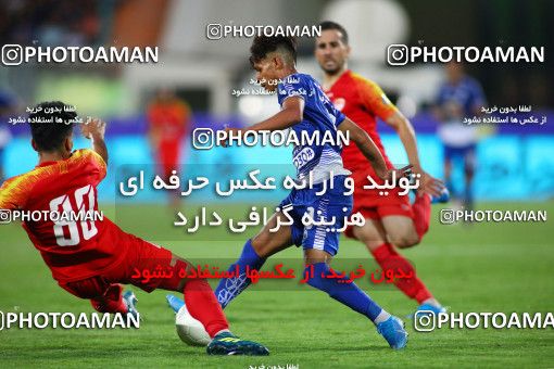 1524126, Tehran, , Iran Football Pro League، Persian Gulf Cup، Week 2، First Leg، Esteghlal 1 v 1 Foulad Khouzestan on 2019/08/29 at Azadi Stadium