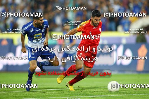1524024, Tehran, , Iran Football Pro League، Persian Gulf Cup، Week 2، First Leg، Esteghlal 1 v 1 Foulad Khouzestan on 2019/08/29 at Azadi Stadium
