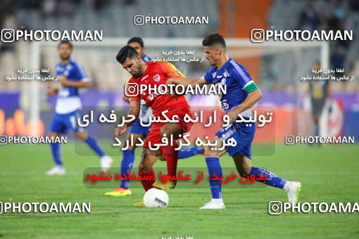 1524066, Tehran, , Iran Football Pro League، Persian Gulf Cup، Week 2، First Leg، Esteghlal 1 v 1 Foulad Khouzestan on 2019/08/29 at Azadi Stadium