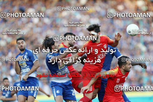 1442120, Tehran, , Iran Football Pro League، Persian Gulf Cup، Week 2، First Leg، Esteghlal 1 v 1 Foulad Khouzestan on 2019/08/29 at Azadi Stadium