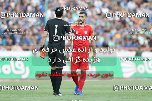 1442267, Tehran, , Iran Football Pro League، Persian Gulf Cup، Week 2، First Leg، Esteghlal 1 v 1 Foulad Khouzestan on 2019/08/29 at Azadi Stadium