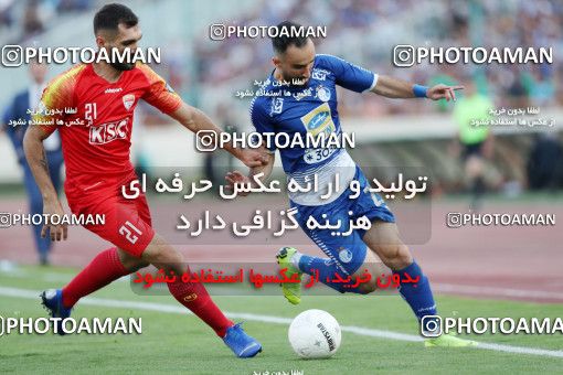 1442323, Tehran, , Iran Football Pro League، Persian Gulf Cup، Week 2، First Leg، Esteghlal 1 v 1 Foulad Khouzestan on 2019/08/29 at Azadi Stadium
