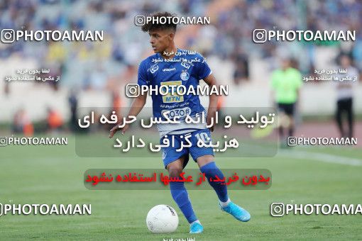 1442145, Tehran, , Iran Football Pro League، Persian Gulf Cup، Week 2، First Leg، Esteghlal 1 v 1 Foulad Khouzestan on 2019/08/29 at Azadi Stadium